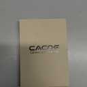 CACOE Camera Lens Protector for iPhone 17 Pro - Metal Frame Tempered Glass Cover, [Anti-Scratch] [Drop-Proof][Strong-Adhesion] Camera Screen Cover(Carbon Black)