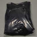 High Stretch Skinny Jeans in Pure Black, High-Waist with Button Details for All Seasons, Small