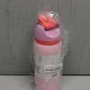 Owala FreeSip Insulated Stainless Steel Water Bottle with Straw for Sports and Travel, BPA-Free Sports Water Bottle, 32 oz, Pink, Angel Food Cake