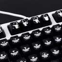 Hyekit Keycaps 108 Keys Backlight Keycap Set OEM Profile Double Shot Shine Through Custom Keycaps for Cherry Gateron MX Switches Mechanical Keyboard