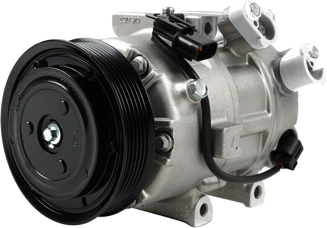 178317 Air Conditioning AC Compressor with Clutch Compatible with Hyundai Sonata 2011-2014, Compatible with Kia Optima 2011-2012, L4 2.0L 2.4L Air Conditioning Compressor with Pre-Filled Oil