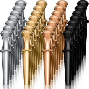 Gejoy 20 Pieces Metal Cribbage Board Pegs Fit 1/8 Holes with Drawstring Storage Pouch Replacement Cribbage Pegs Templates for Traditional Board Accessories, 4 Colors