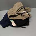 3 Pack Boys Joggers Kids Corduroy Sweatpants Casual Elastic Waist Drawstring Athletic Uniform Pants with Pockets (12-13 Years, Navy Blue, Khaki, Black)