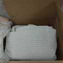 BESTSWEETIE 8x10 Area Rugs for Living Room Washable Moroccan Farmhouse Neutral Geometric Low Pile Non-Slip Soft Print Pattern Rug for Bedroom Kitchen Dining Room Entryway Black/Brown