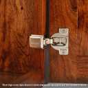 Blum 39C355B.20x10S 1-1/4" Overlay Soft Close Cabinet Hinge, Nickel Plated Steel, Nickel Finish (Pack of 10)