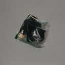 THAIN Velvet Dog Collar with Style Bow Tie, Quick Release Plastic Buckle Adjustable Dog Collars for Small Medium Large Dogs Pets (L, Velvet Black)