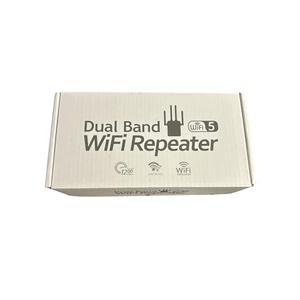Dual Band WiFi Repeater, WiFi 5 Wireless Range Extender, 2.4G and 5G, 1200Mbps Signal Booster