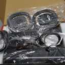 Puriom Sound Bar for Smart TV, 100W Sound Bar with Bluetooth 5.3/ARC/Opt/AUX Connect, 2-in-1 Detachable Home Soundbar, Home Theater Speaker & Bass Effect, for TV/PC/Projectors (Black)