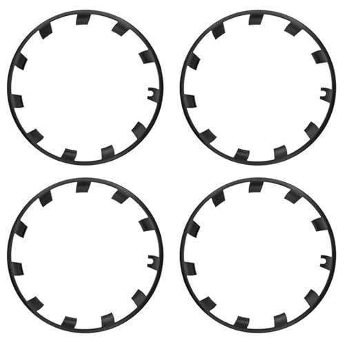 KALOFOR for Tesla Model Y 20 Inch Wheel Rim Protector Hubcaps Uberturbine Wheels Rim Cover Tire Trim Rings Matte Black 4Pcs Model Y Accessories