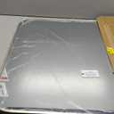 MZON 24x32Inch Brushed Nickel Bathroom Mirror, Rectangle Wall Mounted Mirror for Bathroom or Entryway, Anti-Rust Frame & Tempered Glass, Hangs Horizontally/Vertically - Farmhouse or Bathroom Decor