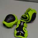 6PCS Kids Protective Gear Set, Knee Pads for Kids 3-10 Years Old, Toddler Elbow Pads, Wrist Guards, Skating Cycling Bike Rollerblading Scooter, Upgraded & Durable Material, Boys, Girls, Youth, Green