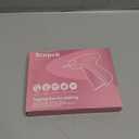 Stitch Gun for Clothes - Handheld Stitch Gun Quick Clothing Fixer - Tagging Gun - Includes 6 Needle, 1000 Black Fasteners & 1000 White Fasteners (Pink/Orange) (Purple)