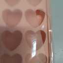 Heart-Shaped Ice Cube Trays With Lid and Bin- 24 Holes Silicone Fun Ice Cube Tray, BPA Free and Dishwasher Safe, Mini Cute Shape Ice Cube Mold, Easy to Remove With Lid (Pink)