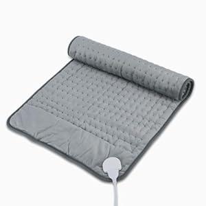 Heating Pad, Electric Heating Pads for Pain Relief and Cramps, 6 Heating Setting, Auto-Off, Machine Washable, Moist Dry Heat Options, Gifts for Women, Men, Older