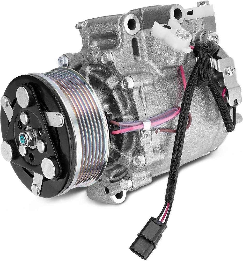 AC Compressor with Clutch Compatible with Honda Civic 1.8L 2006-2011, Replaces# 38800-RNA-A01, 38810RRBA01 38800RNBA02 38800-RNB-A02