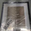 upsimples 10x12 Picture Frame, Display Pictures 7x9 with Mat or 10 x 12 Without, Wall Hanging Photo Frames, Black, 1 Pack