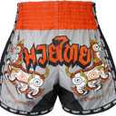 Hanuman Yantra Muay Thai Shorts by TUFF Sport (M)
