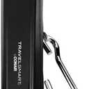 Conair 80 lbs Digital Luggage Scale for Travel, Baggage Scale by Travel Smart with Overweight Alert, Black