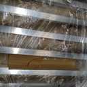 BIEAMA 10-Tier Half Sheet Pan Rack, NSF Bun Pan Rack, Aluminum Bakery Rack, Commercial Kitchen Bakery Cooling Rack, Speed Rack with 4 Wheels for 18" x 13" Sheet Pan