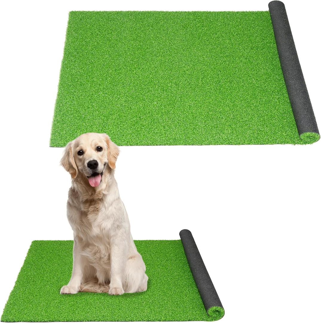 Artificial Grass Turf 3X5FT Synthetic Fake Grass for Pet Dog, 3FTX5FT