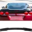 Gloss Black Rear Spoiler Wing Compatible with Corvette C6 2005-2013, Turnk Spoiler for C6