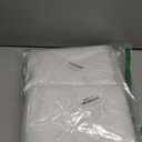 6 Pack White Table Cloth Rectangle for 6ft Tables 60102 Inch Polyester White Table Cover Washable Reusable Decorative Rectangle Tablecloth for Party Wedding Banquet Birthday