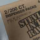 Stevia In The Raw, Plant Based Zero Calorie Sweetener, No Erythritol, Sugar Substitute for Coffee, Hot & Cold Drinks, Suitable For Diabetics, Vegan, Gluten-Free, 200 Count Packets (Pack of 2), Best By 06/19/2028