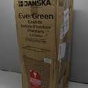 Mueller Janska M-Resin Heavy Duty Tall Planter, Indoor/Outdoor Grande Plant, Tree, Flower Pot, 2-Piece Set, 24, Modern Design, Built-in Drainage, Dark Gray (24 x 11.5")