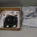 Zoratoo 2PC Cat Window Perch Cordless Foldable Cat Hammock Bed for Window with Metal Frame and Reversible Cover, Large Suction Cups Window Resting Seat for Indoor Cats (Cat Bed, L-2PC)