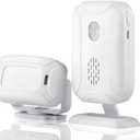 Actpe Motion Sensor Doorbell for Business Entry, Store Welcome Buzzer Monitor, Outdoor Door Chime Kit: Infrared Motion Sensor Detector for Elderly Caregiver Reminder - LED Indicators
