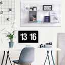 Lineshading 4 Pcs Pegboard Shelves, 12 x 5 Inch Metal Shelf Brackets Pegboard Tray Accessories Wall Organizer for Craft Room Home Garage Nursery Workbench Kitchen (White)