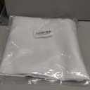 eachope 1 Pack Fabric Snap-in Shower Curtain Liner Replacement,Compatible with No Hook Shower Curtain with Snap in Liner, Removable & Water-Repellent,Machine Washable,70x54,White