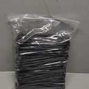 Jetec 150 Pcs Giant Skeleton Accessories Landscape Spikes Bulk Plastic Edging Nails Garden Spiral Landscape Edging Anchoring Spike for Halloween Inflatable Outdoor Decorations (Black,8 Inch)