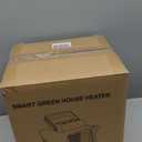 Kiroto 1500w Greenhouse Heater,with APP Remote Control, Portable Outdoor Winter Heater With Thermostat For Plants Vegetables Flowers,Smart Electric Safe Heater for Green house,Grow Tents,Garage