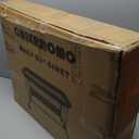 Bassinet Bedside Sleeper, 3-in-1 Baby Bedside Bassinet, 5 Height Adjustable Rocking Baby Crib, Breathable Full Mesh, Mosquito Net, Storage Basket, Stable and Secure Bassinets for Newborn Infantm, Standard Grey