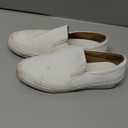 Amazon Essentials Men's Slip-on Sneakers (8.5, White)