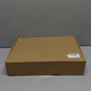 iRahmen 10x14 Picture Frame Set of 4 with Tempered Glass, Rustic Frame Display 8x12 Pictures with Mat or 10 x 14 Without Mat, Wooden Photo Frames for Wall Mounting (Dark Brown)