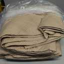 Ameritex Waterproof Dog Bed Cover Pet Blanket with Anti-Slip Back for Furniture Bed Couch Sofa 82in x 82in. Beige