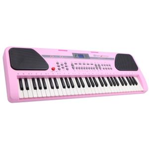 Keyboard Piano,61 Key Music Electronic Keyboard Digital Piano Organ,Portable Electric Keyboard for Beginner with Microphone,Music Stand
