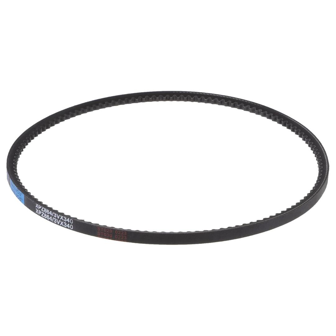 uxcell 3VX340 Rubber V-Belt, Raw Edge Cogged Industrial V Belts 34" Length x 0.38" Width x 0.32" Thickness