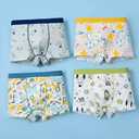 Boys Boxer Briefs Kids Underwear Boys,Cotton, 12 Pack, XXL