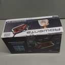 Rowenta Iron Steamer for Clothes, Stainless Steel Soleplate Steam Iron, Microsteam Holes, 1700 Watts, Lightweight, Auto-off, Black, DW2360