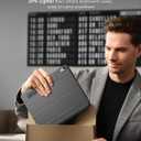 ESR for iPad 11" (A16) 2025/10th Gen Case with Keyboard, Magnetic Detachable Keyboard, Portrait/Landscape Modes, Large Click-Anywhere Trackpad, Backlit Keys, Shift Series, Dark Gray