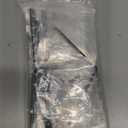 QCAA Solid Brass 90 Degree Small Piano Hinge Wooden Jewery Box, Cabinet Closet, 150mm x 7mm, Matte Black, Made in Taiwan, 8 Pack