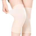 JUMISEE (One Pair Cotton Knee Sleeves for Knee Support, Circulation Improvement & Pain Relief Compression Knee Brace, Medium