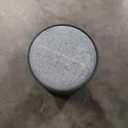 Solar Black Outdoor Integrated LED Landscape Path Bollard Light, Pack of 7