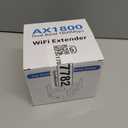 WiFi Extender, 2026 15X Fastest WiFi Booster AX1800 Dual Band (5.8/2.4GHz) 17,999 sq.ft Long Range and 135+ Devices, WiFi 6 Extender Signal Booster for Home with Ethernet Port (White)