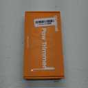 oneisall 2 Speed Cat Clippers with Double Blades, Rechargeable Cordless Small Cat Paw Trimmer, Low Noise for Trimming Dog's Hair Around Paws, Eyes, Ears, Face, Rump (Black)