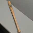 Vigitspo Professional Wood Baseball Bat 21-34 Inch，High-Density Maplewood for High Impact Resistance & Durability, Perfect for Baseball Training & Games (Brown, 34 Inches, -3)