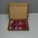 4 Pcs Large Velvet Bows for Christmas Tree 35.5 x 11.8 Inches Rustic Velvet Ribbon Bow Christmas Swag Wreath Staircase Bows Vintage Raw Edges Tree Topper for Indoor Outdoor Decor(Burgundy)